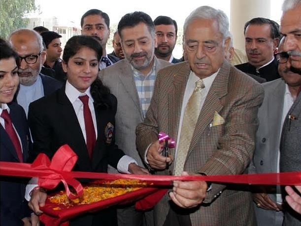 Mufti inaugurates administrative-cum-academic block of JU’s Sports Complex